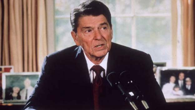 Reagan on Libya Air Strikes