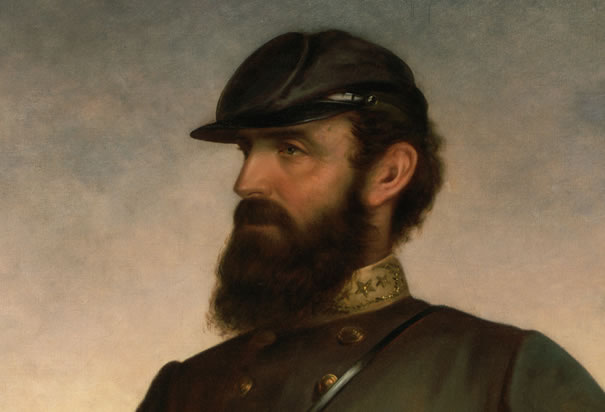 Portrait of Stonewall Jackson, by John Adams Elder