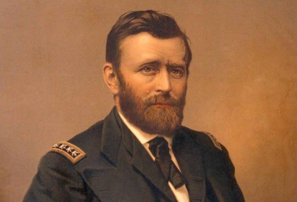 ulysses s grant. Lithograph of Ulysses S. Grant