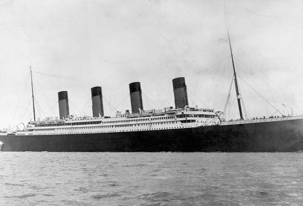 Fascinating Historical Picture of RMS Titanic on 4/10/1912 