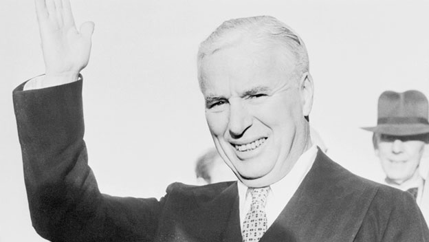 Charlie Chaplin Leaves U.S. Under Pressure