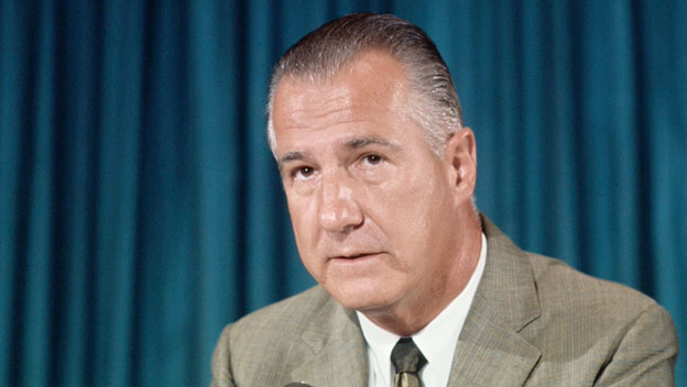 Spiro Agnew Denounces Student Movement