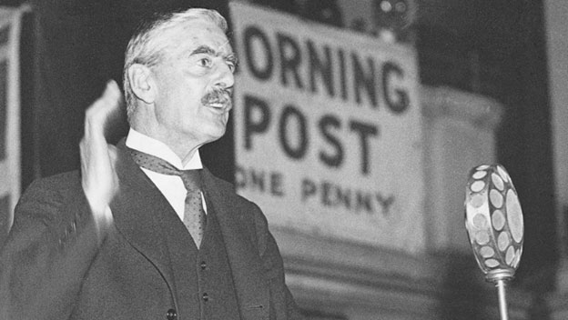 Chamberlain Declares War on Germany
