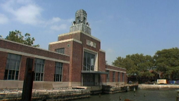 The Ferry Building on Ellis Island