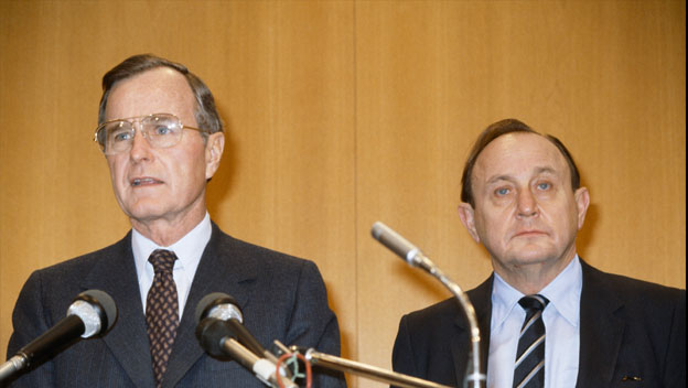 Bush on the Fall of the Berlin Wall