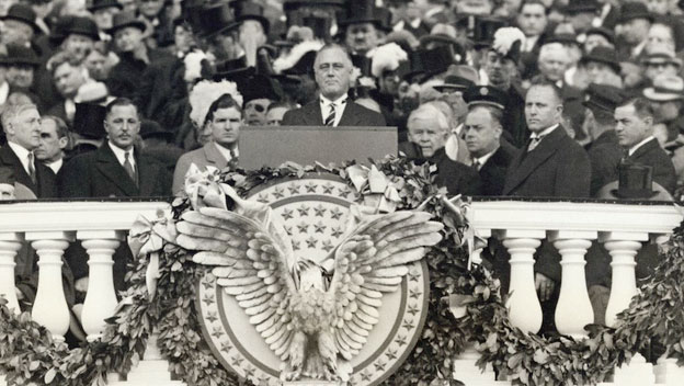Image result for FDR  First inaugural