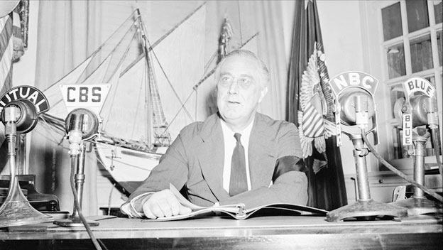 Franklin D. Roosevelt's War Progress Report