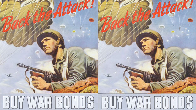 Americans Urged to Buy War Bonds