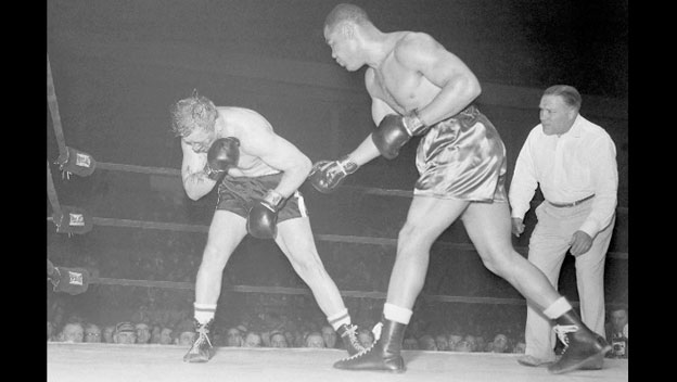 Joe Louis Beats Freddie Beshore