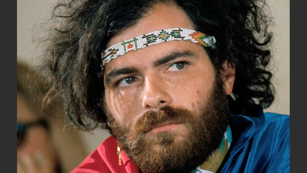Jerry Rubin at Yippie Convention