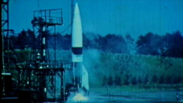 Germans Test V-2 Rockets