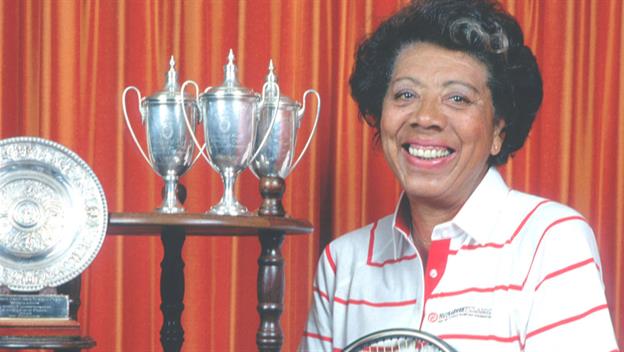 Althea Gibson becomes first African American on U S tennis tour Aug