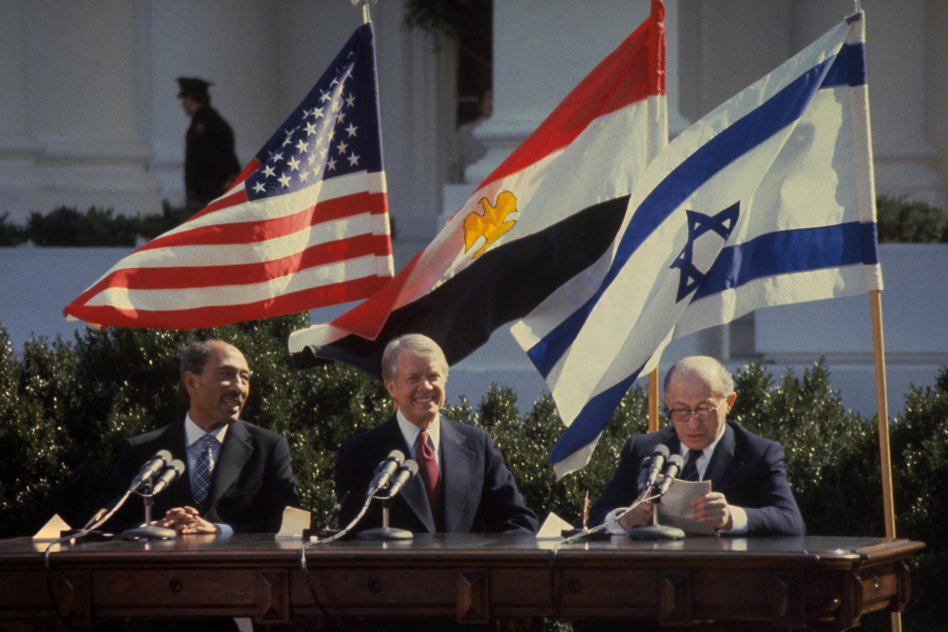 Israel‑Egypt peace agreement signed March 26, 1979 HISTORY