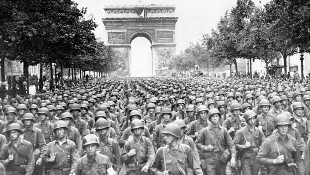 Image result for liberation of paris france