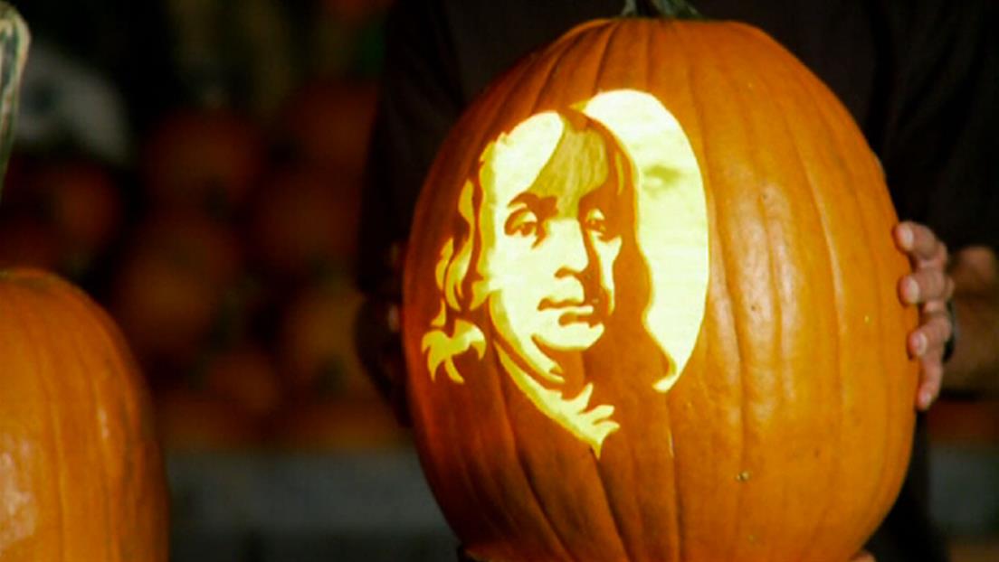 Pumpkin Carving Ben Franklin Video History Of Pumpkin Carving Ben Franklin