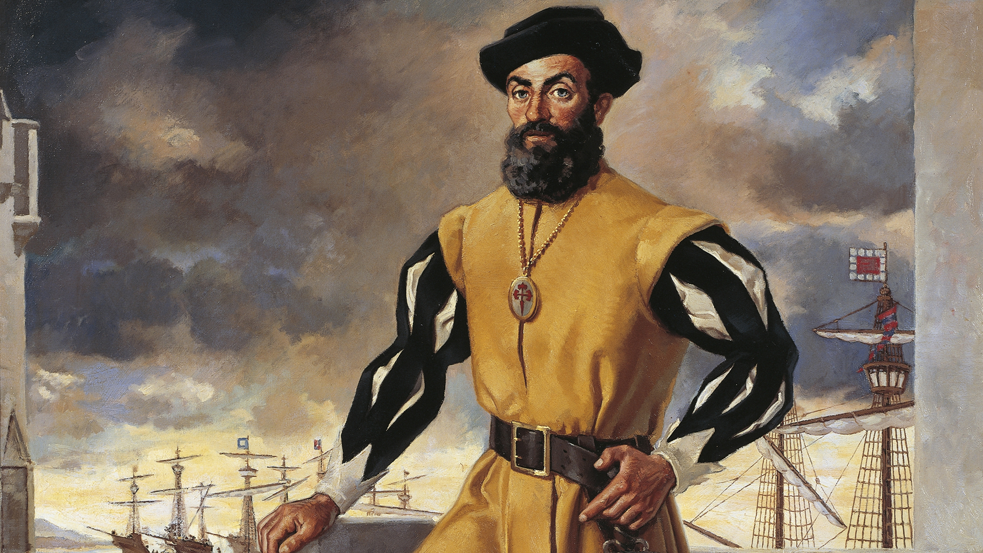 Image result for ferdinand magellan reaches the pacific ocean