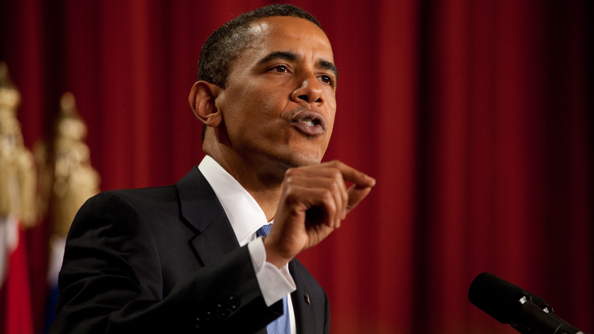 President Barack Obama speaks at Cairo University