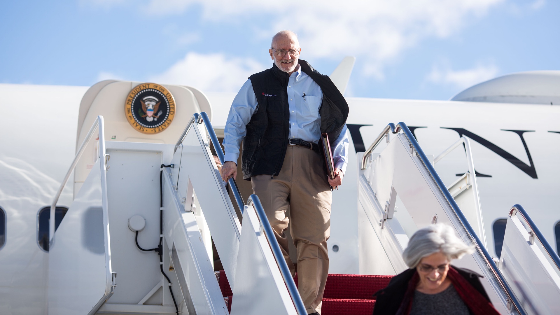 Alan Gross with wife Judy